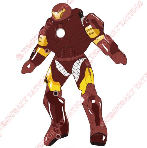 Iron Man Customize Temporary Tattoos Stickers NO.215